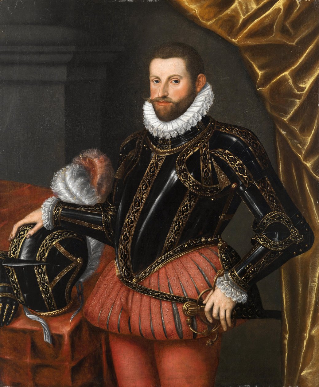 オーストリアのアーネスト大公の肖像 1553 ～ 1595 年、16 世紀後半 作： 不明