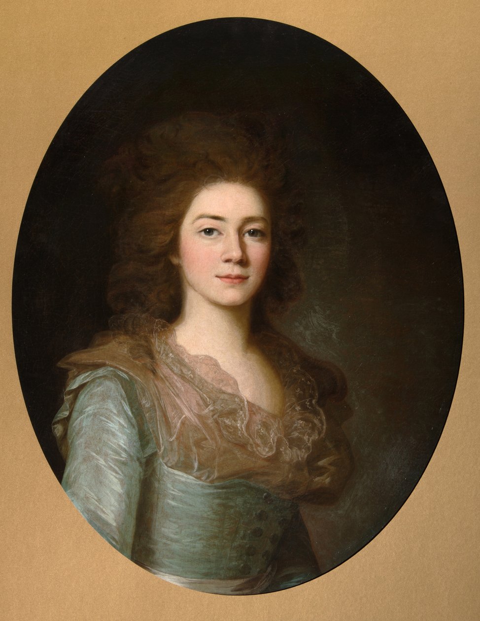 伯爵夫人Varvara Ivanovna Golitsyna -1804の肖像、nee Shipova、1790年代 作： 不明