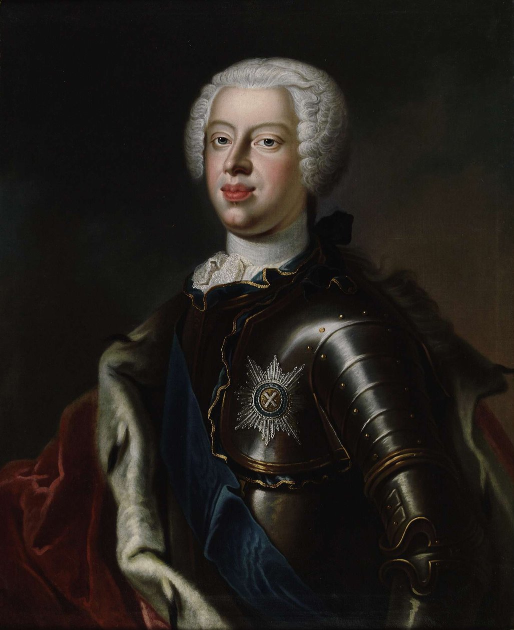 ブランズウィック1714-1774のデュークアンソニーウルリッヒの肖像c。 1740 作： 不明