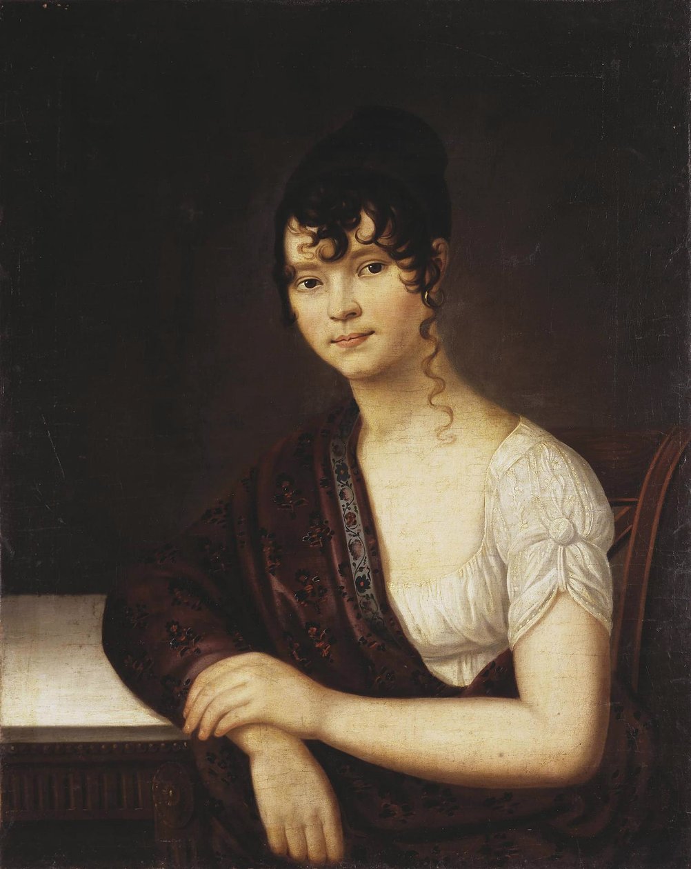 Elizaveta Ivanovna Ogareva 1784-1815、1800年代の肖像 作： 不明