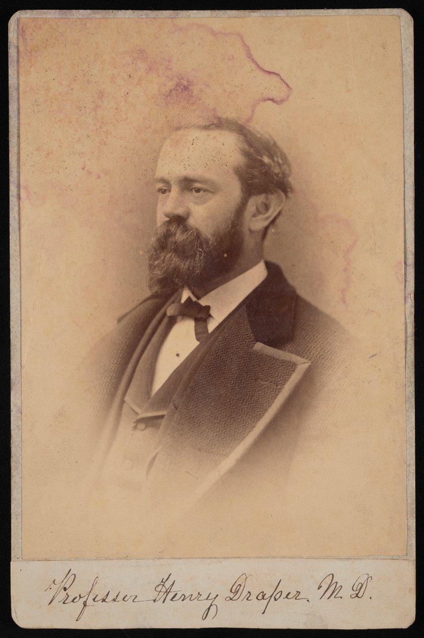 ヘンリー・ドレーパーの肖像、1837～1882年、1876年以前。 作： 不明