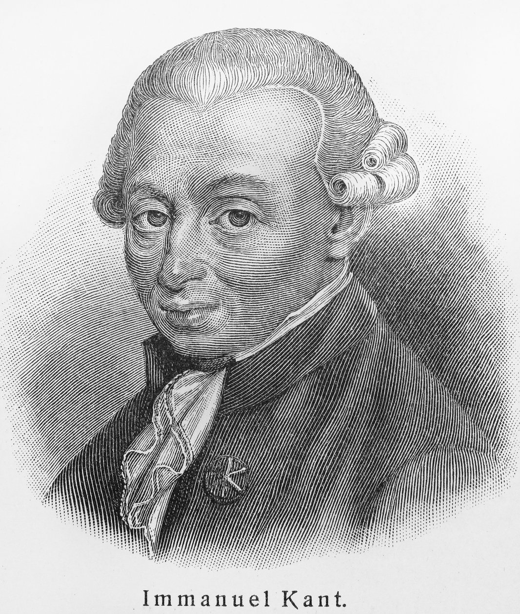 イマヌエル・カントの肖像1724-1804
