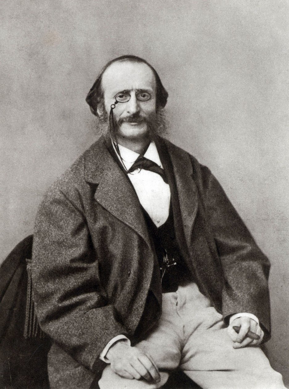ジャック・オッフェンバッハの肖像1819-1880、1865年頃。 作： 不明