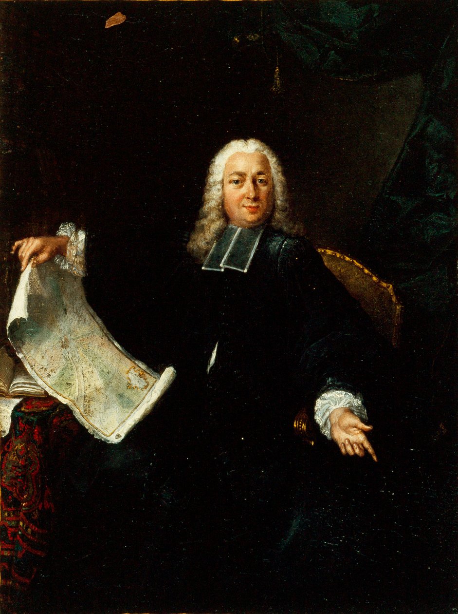 Jean de Lagrive 1689-1757の肖像、1740年頃。 作： 不明