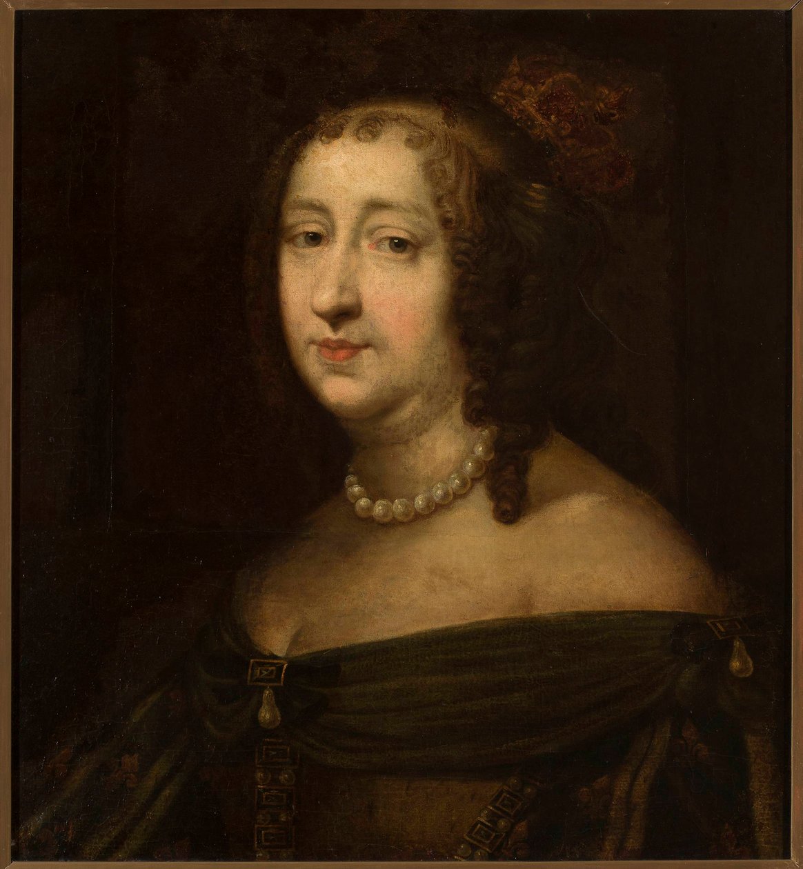 マリー ルイーズ ゴンザガの肖像 1611 ～ 1667 年、ポーランドの女王、17 世紀半ば 作： 不明