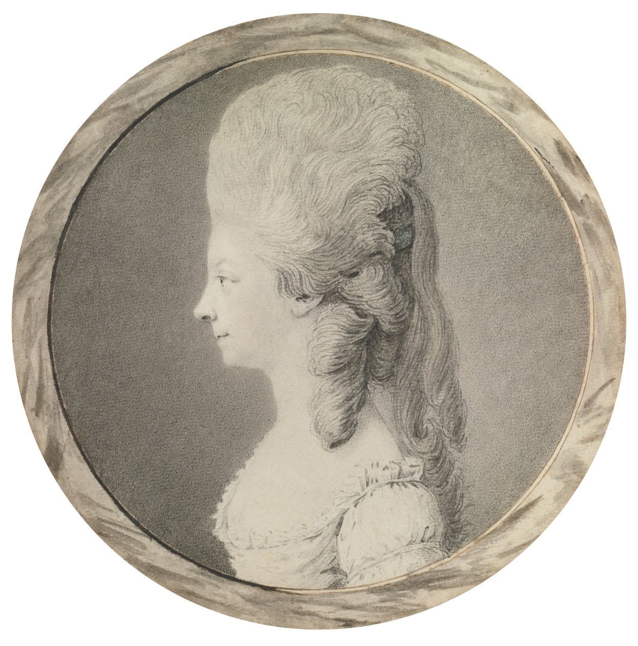 サヴォイのマリールイーズの肖像1749〜1792年、ランバルの王女、18世紀後半 作： 不明