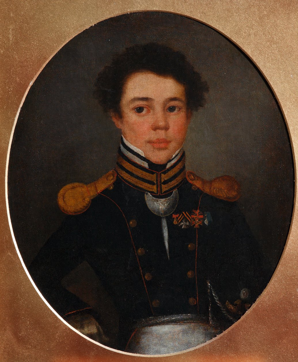 ミハイル・イワノビッチ・オゼロフ1792-1867の肖像、c。 1815 作： 不明