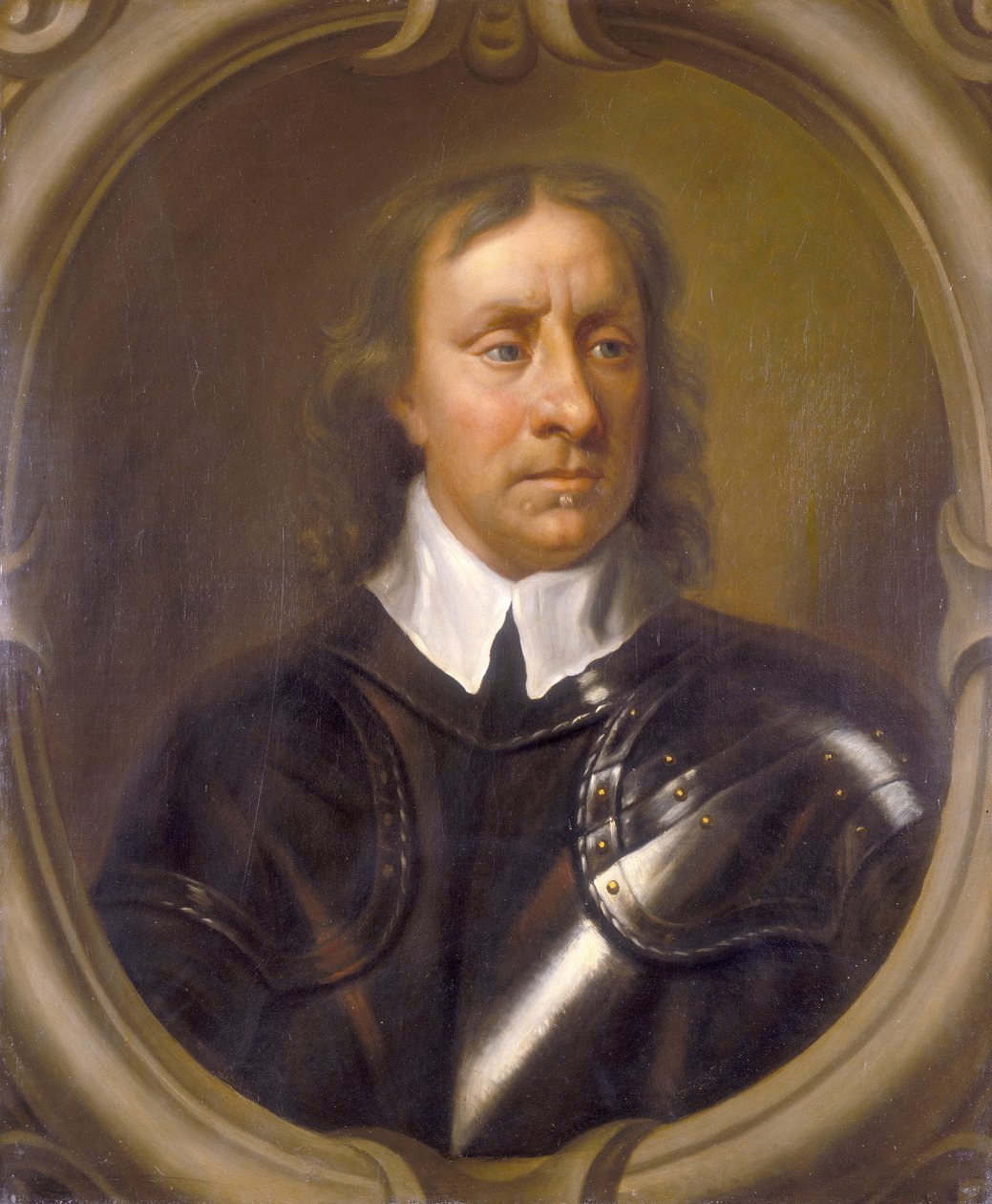 「オリバー・クロムウェルの肖像」、c1653 作： 不明