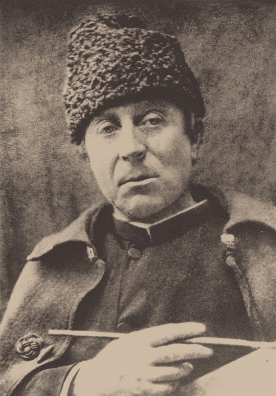 ポール・ゴーギャン、スレヴィンスキーの肖像、希少な画集より Paul