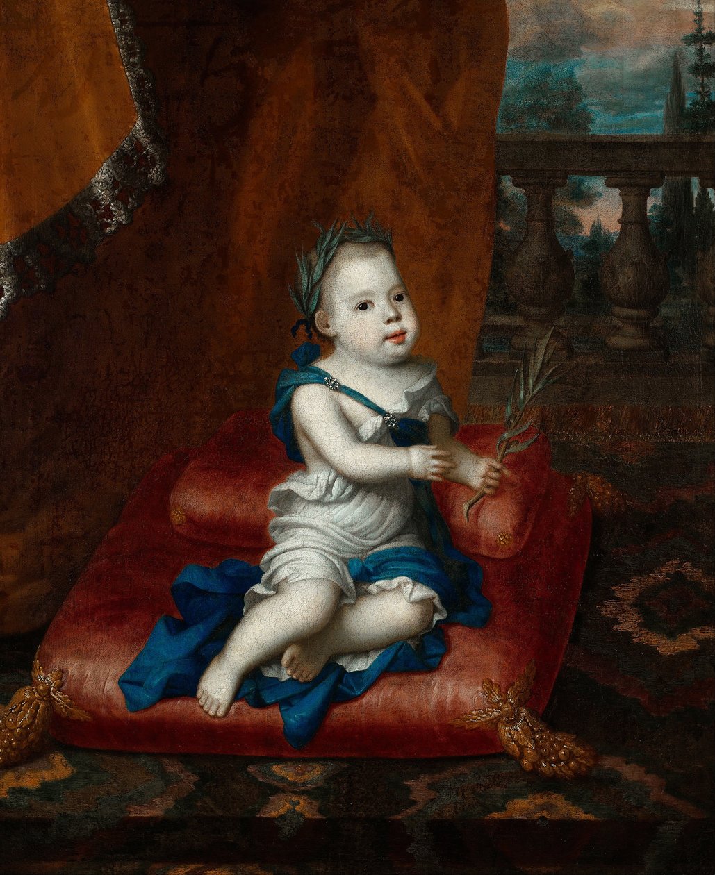 ヤンソビエスキー王子の肖像1682-1685 作： 不明