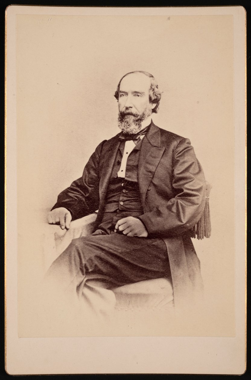 ウォルター・レノックスの肖像 1817-1874、1874 年以前。 作： 不明