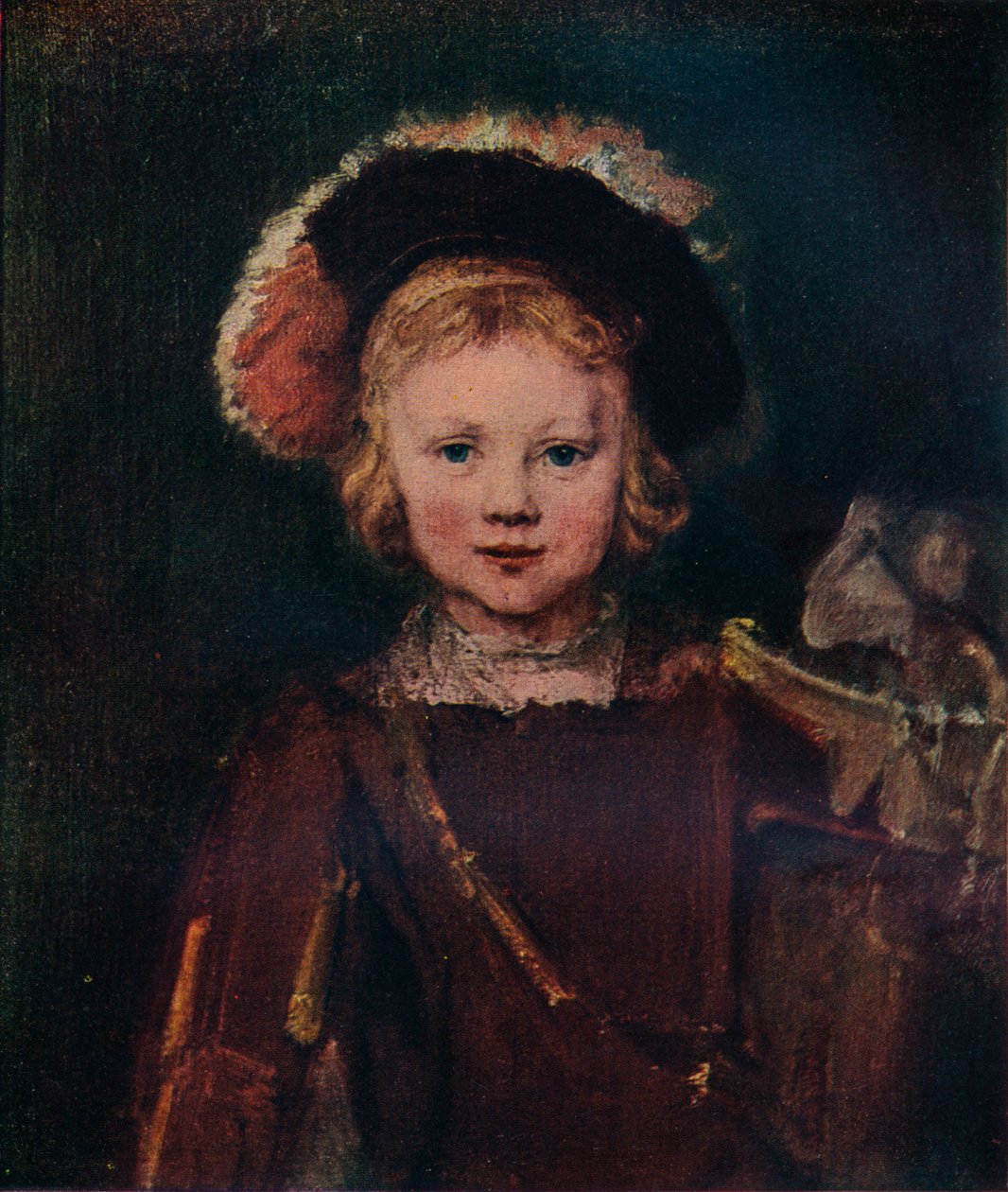少年の肖像、c1655。 1911 作： 不明