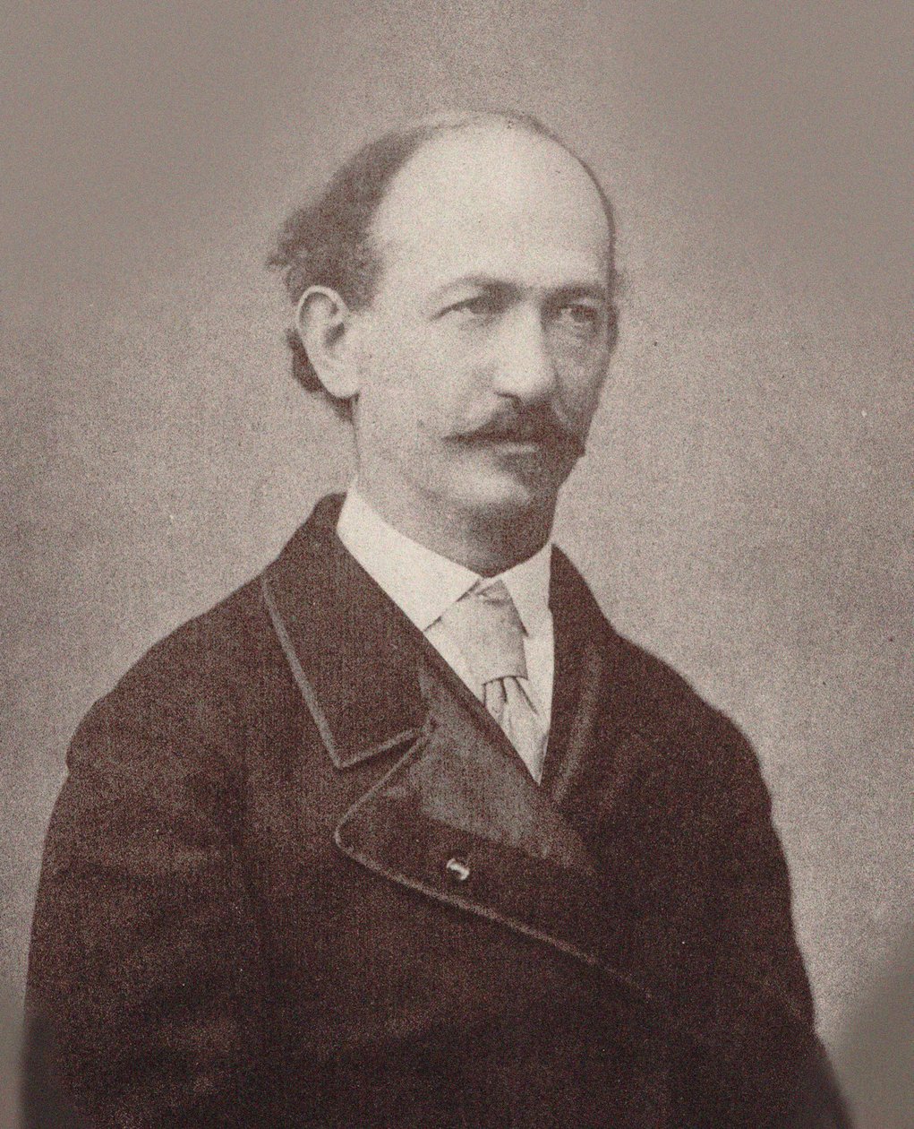 作曲家モーリス・ストラコッシュの肖像 1825-1887年、c。 1870年。 作： 不明