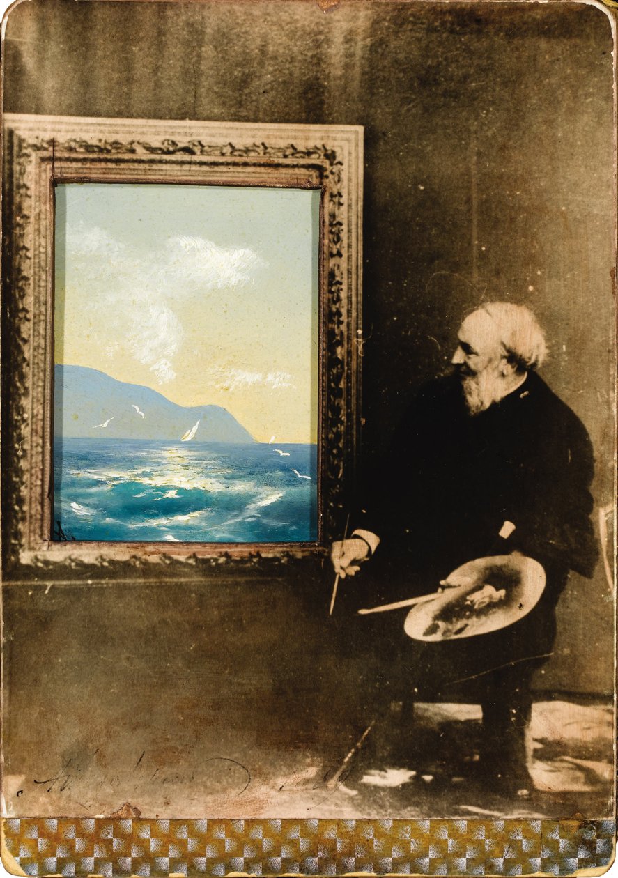 アーティストの肖像Ivan Aivazovsky 1817-1900、1889 作： 不明