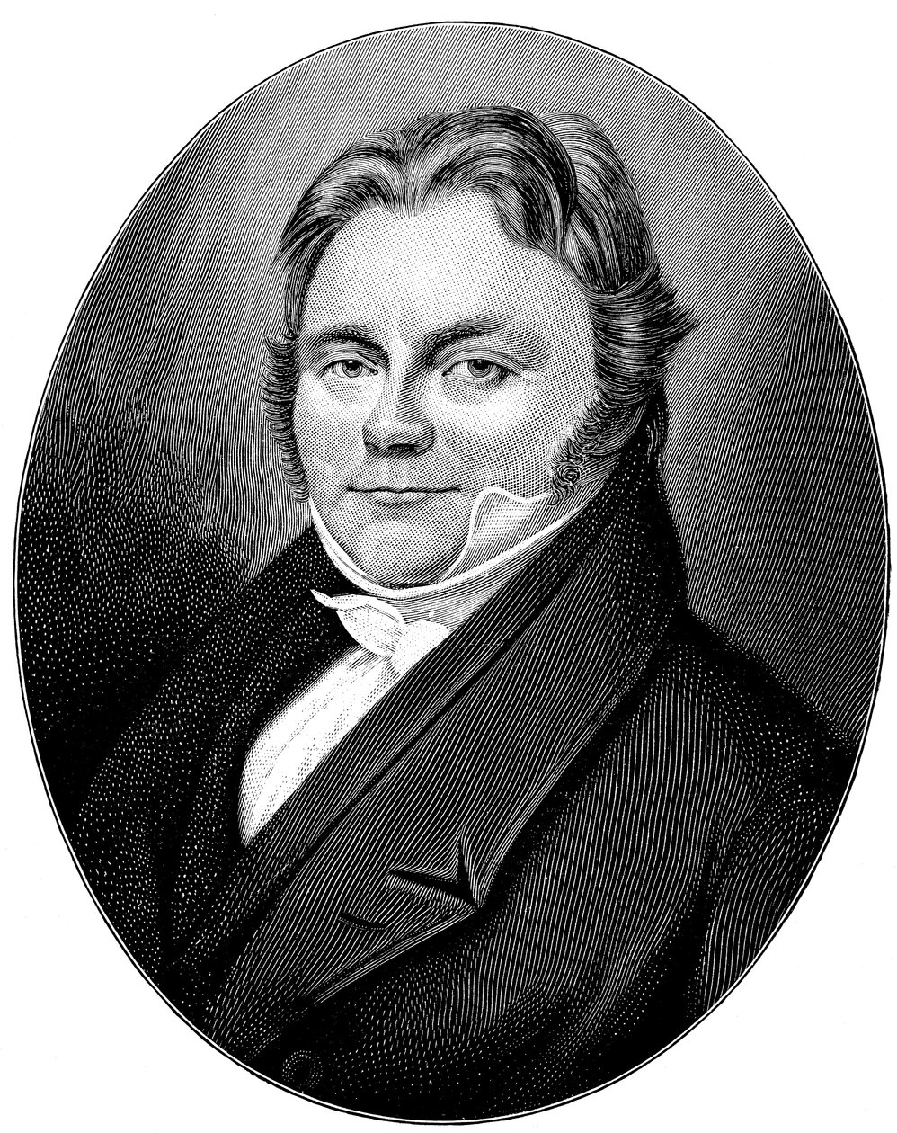 化学者の肖像JönsJakob Berzelius 1779-1848、1830年代 作： 不明