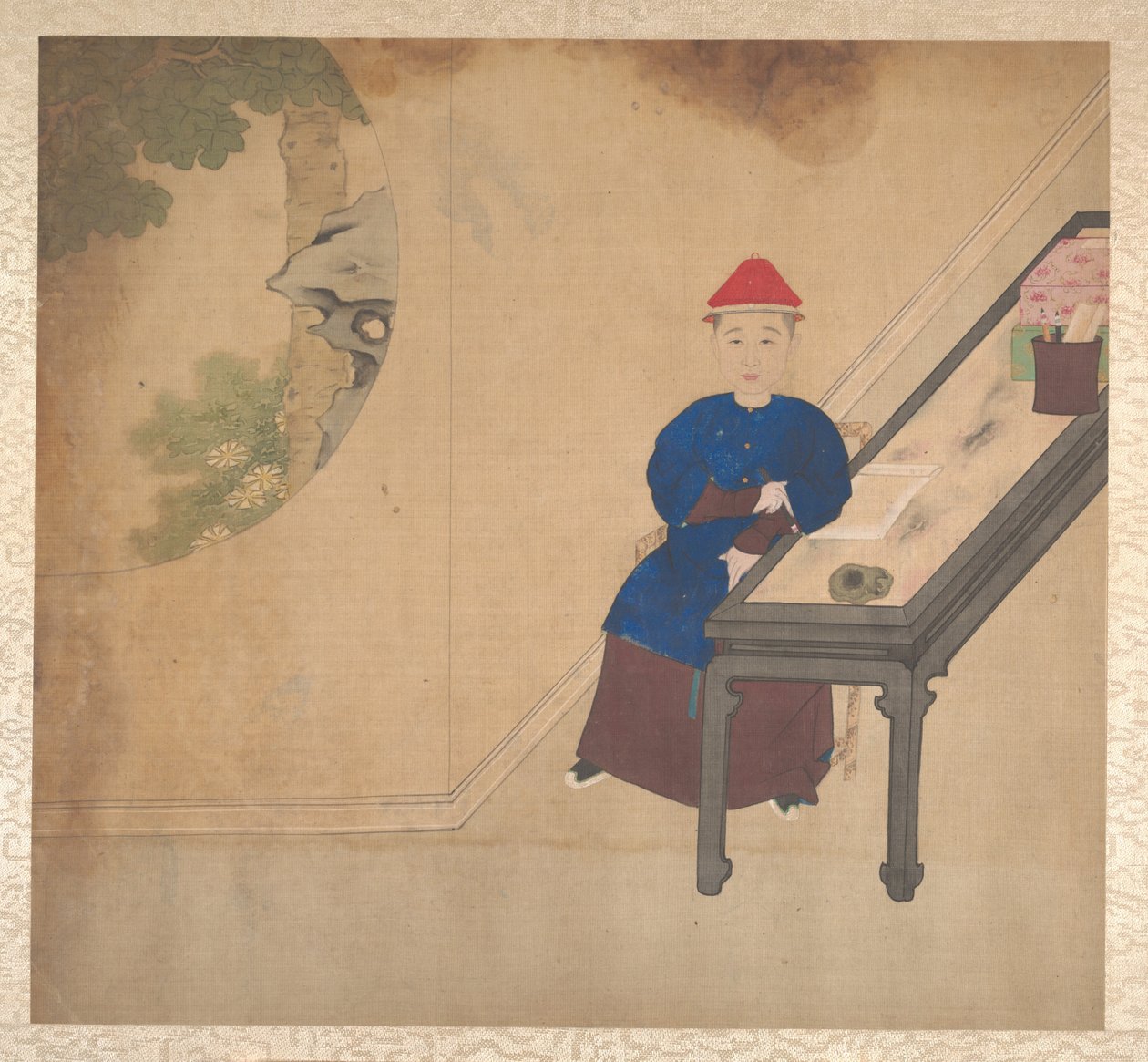 19世紀半ばの満州家のメンバーの肖像画。 作： 不明