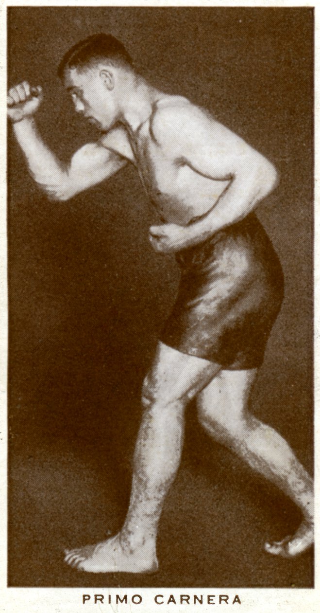 Primo Carnera、イタリアのボクサー、1938 作： 不明