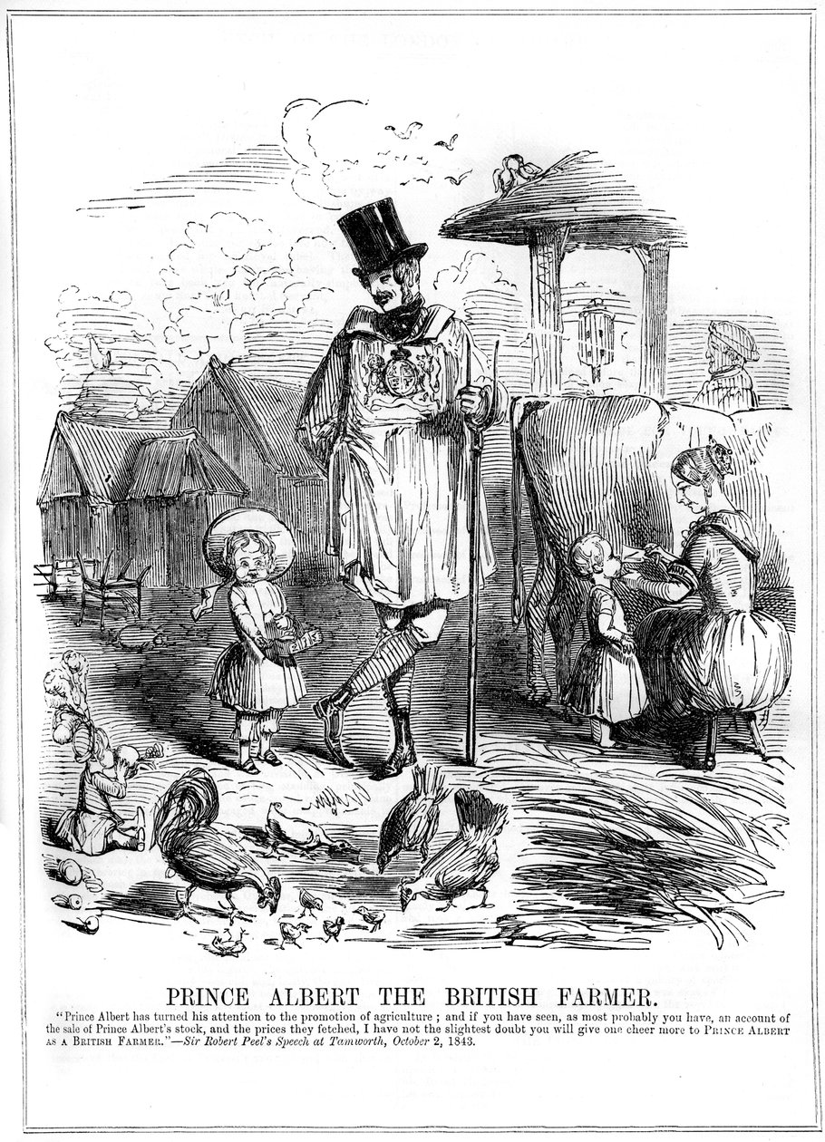 イギリスの農民アルバート王子、1843 作： 不明