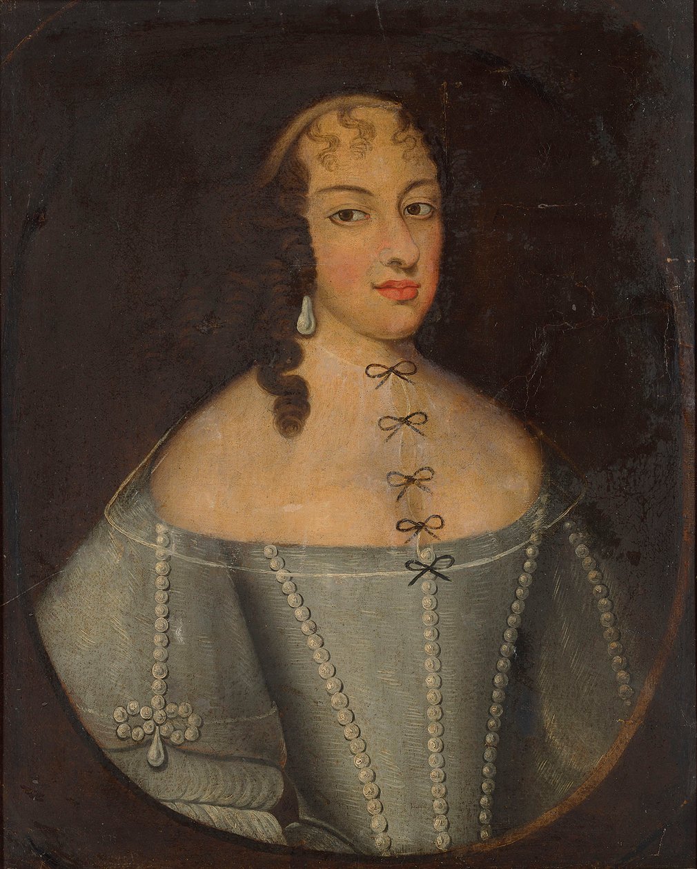 サヴォイアのマーガレット ヨランデ王女 1635 ～ 1663 年、パルマ公爵夫人、17 世紀。 作： 不明