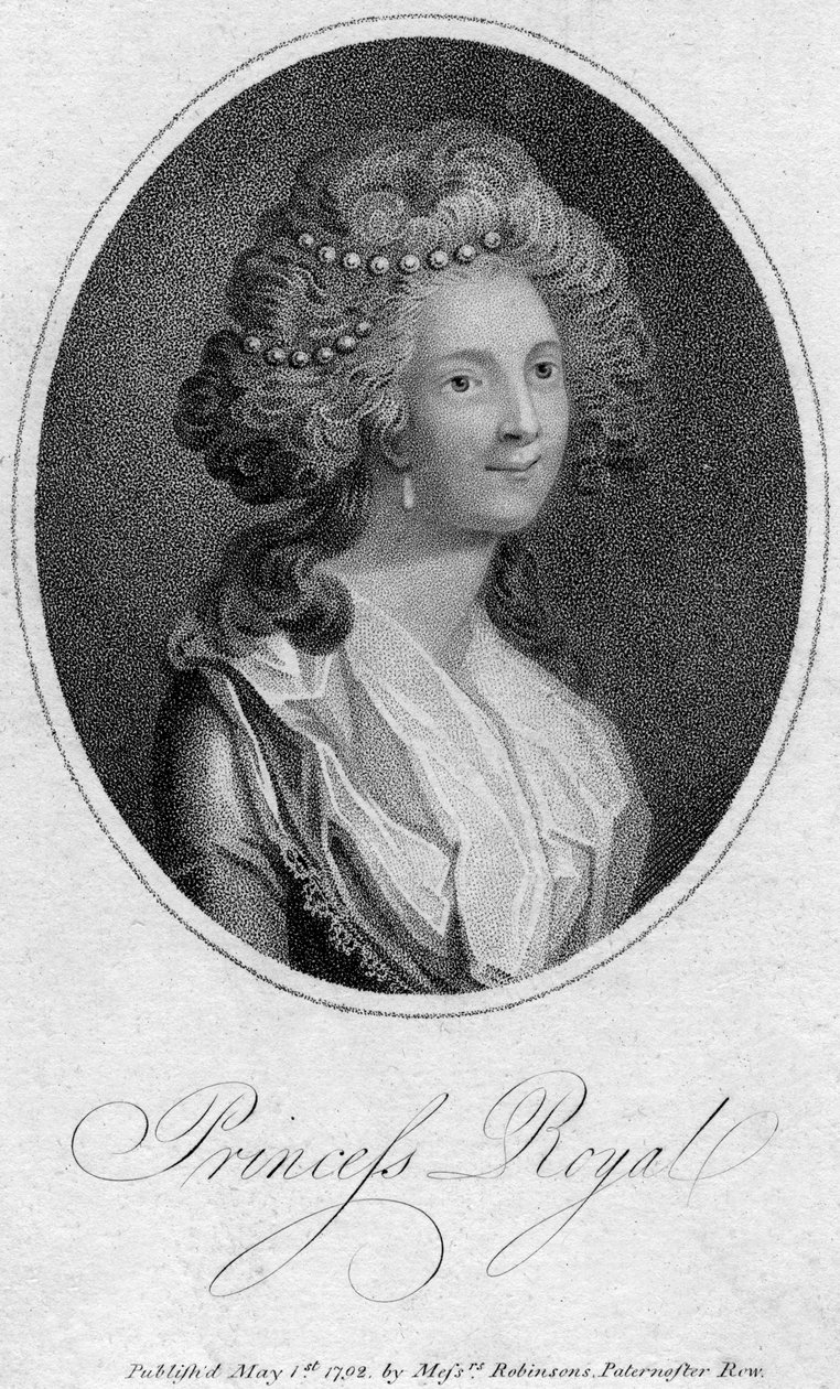 ロイヤル王女、1792年 作： 不明