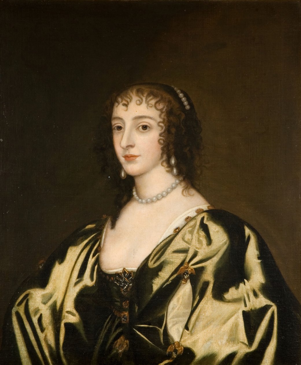 ヘンリエッタ・マリア女王、1770年。 作： 不明