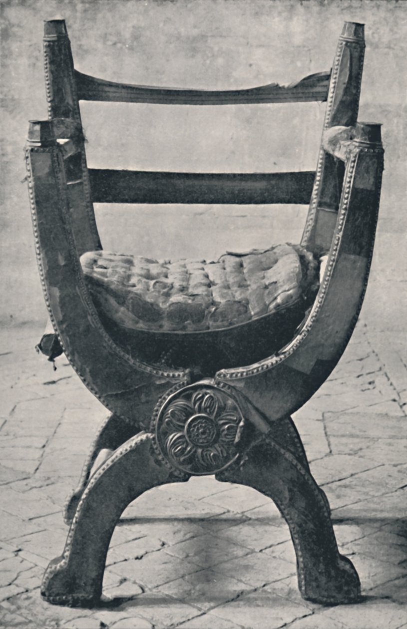 ウィンチェスター大聖堂のクイーンメリーズ議長。 AD 1554.、1928 作： 不明