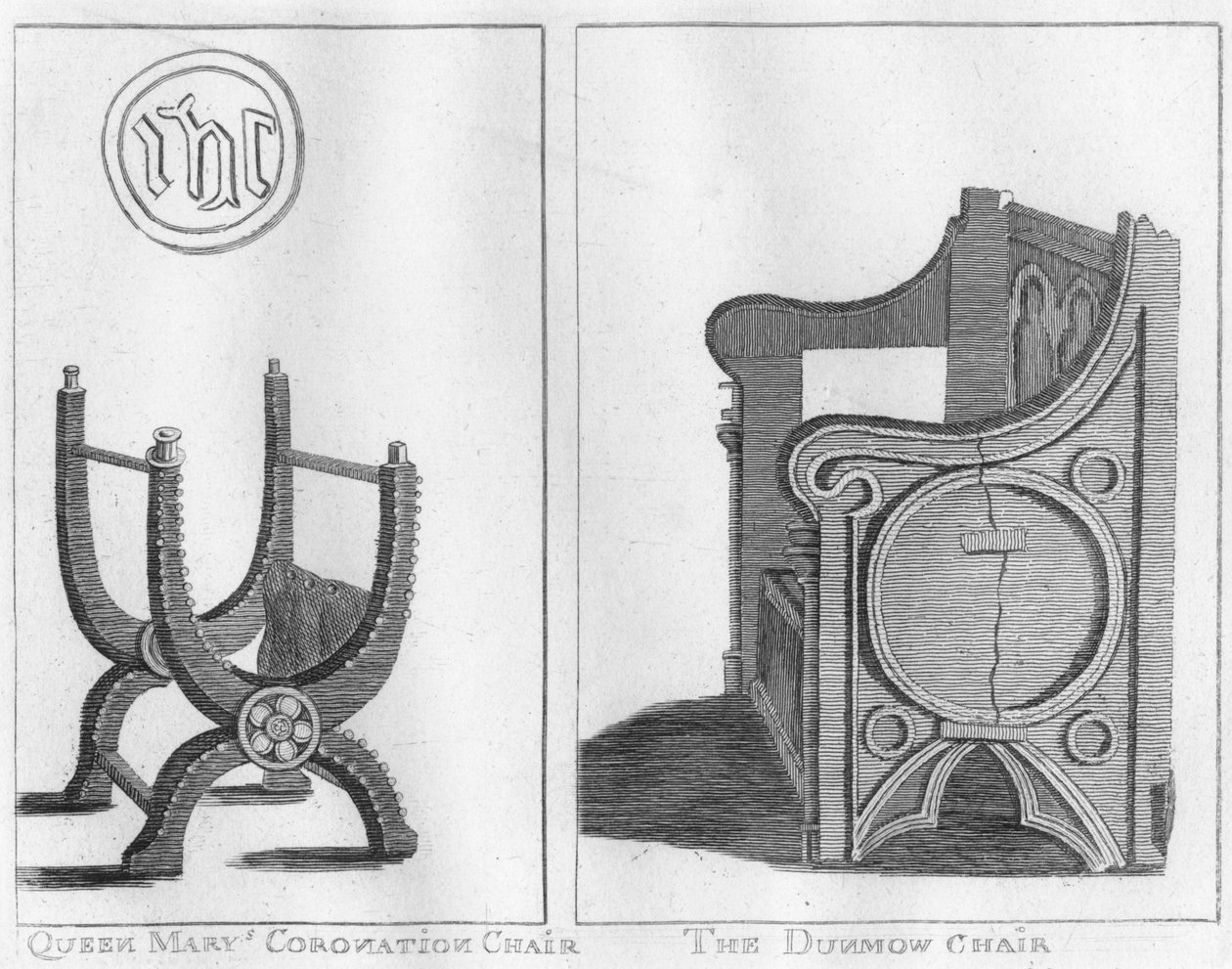 クイーンメリーズ戴冠式議長、ダンモウ議長、c1790。 作： 不明