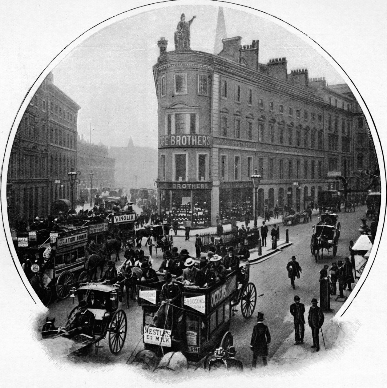 クイーンビクトリアストリート、ジャンクション、キャノンストリート、ロンドン市、c1903 1903 作： 不明