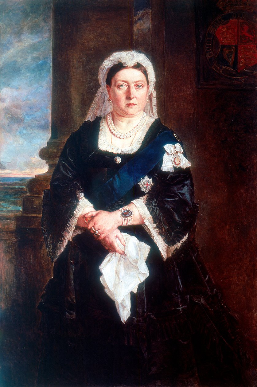 ビクトリア女王、c1880 作： 不明
