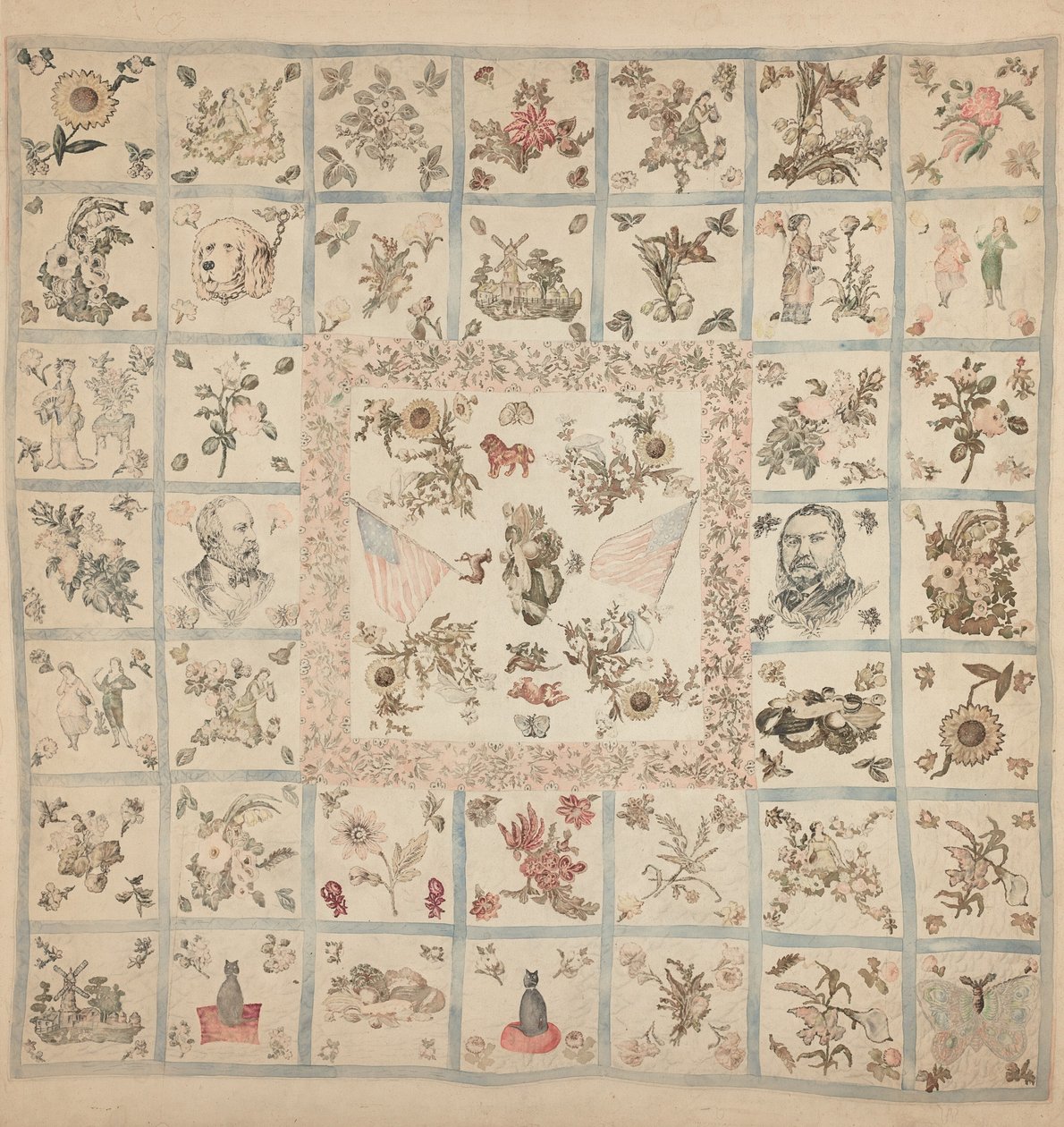 キルト、19351942。 作： 不明