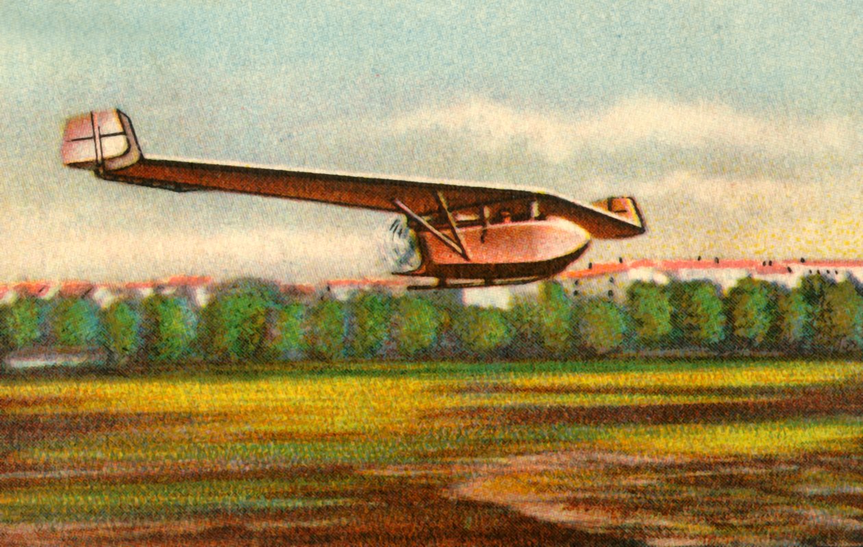 RRG Storch IV飛行機、1920年代、1932年。 作： 不明