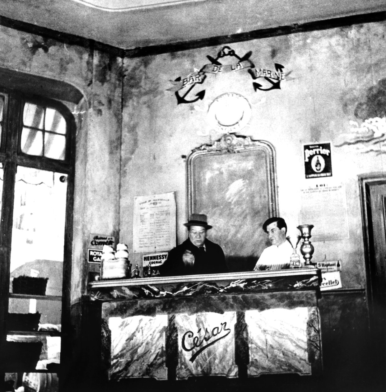 マルセル・パニョールの演劇に出演するフランス人俳優ライム、セザール、c1936-1946 作： 不明