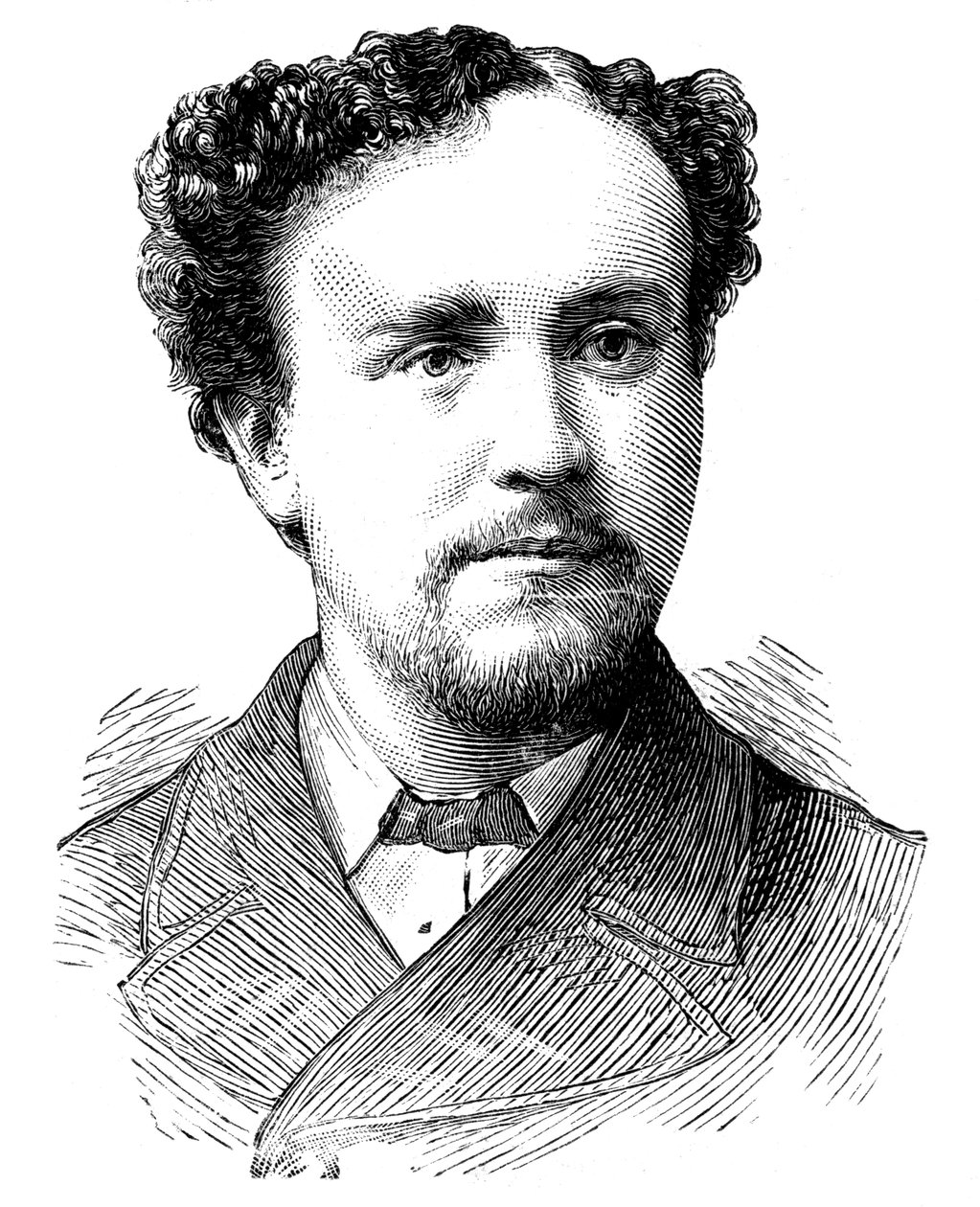 ジョン・ホートン牧師d1886、1886 作： 不明