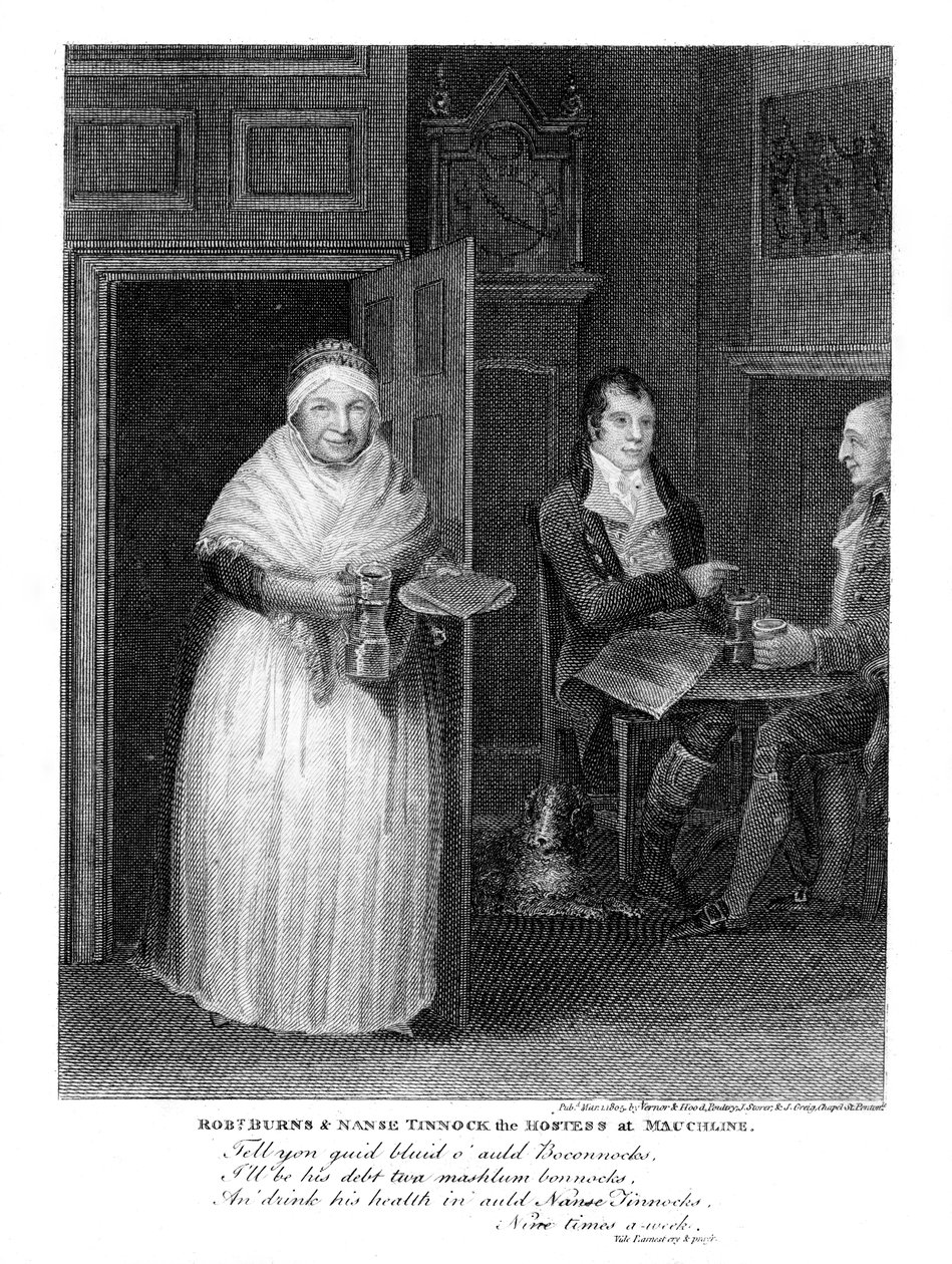 ロバートバーンズ1759-1796、スコットランドの詩人、1805 作： 不明