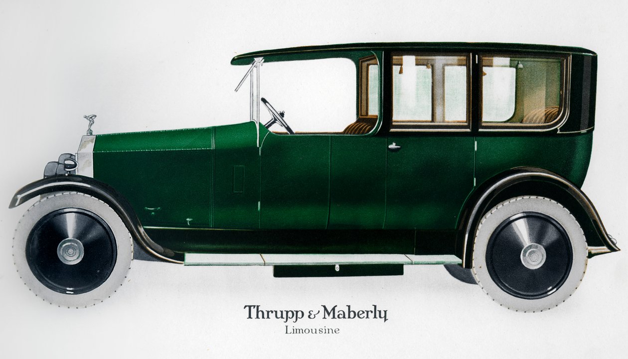 ロールスロイスリムジン、c1910-1929 作： 不明