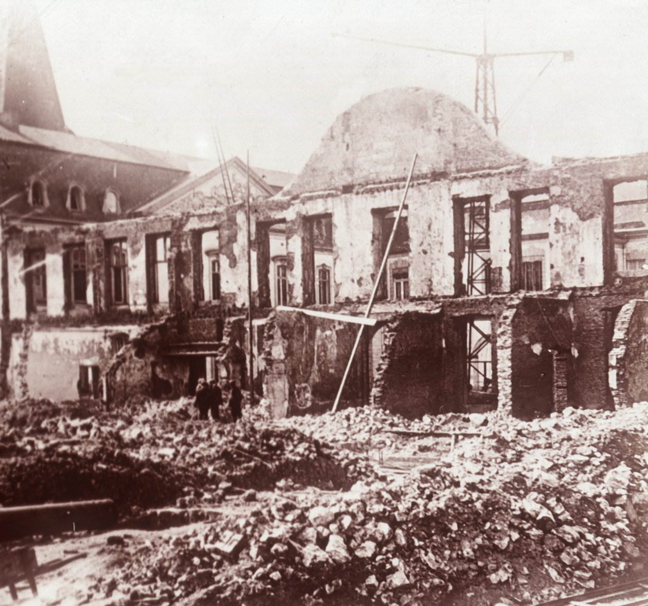 遺跡、ルーヴァン、ベルギー、c1914-c1918 作： 不明