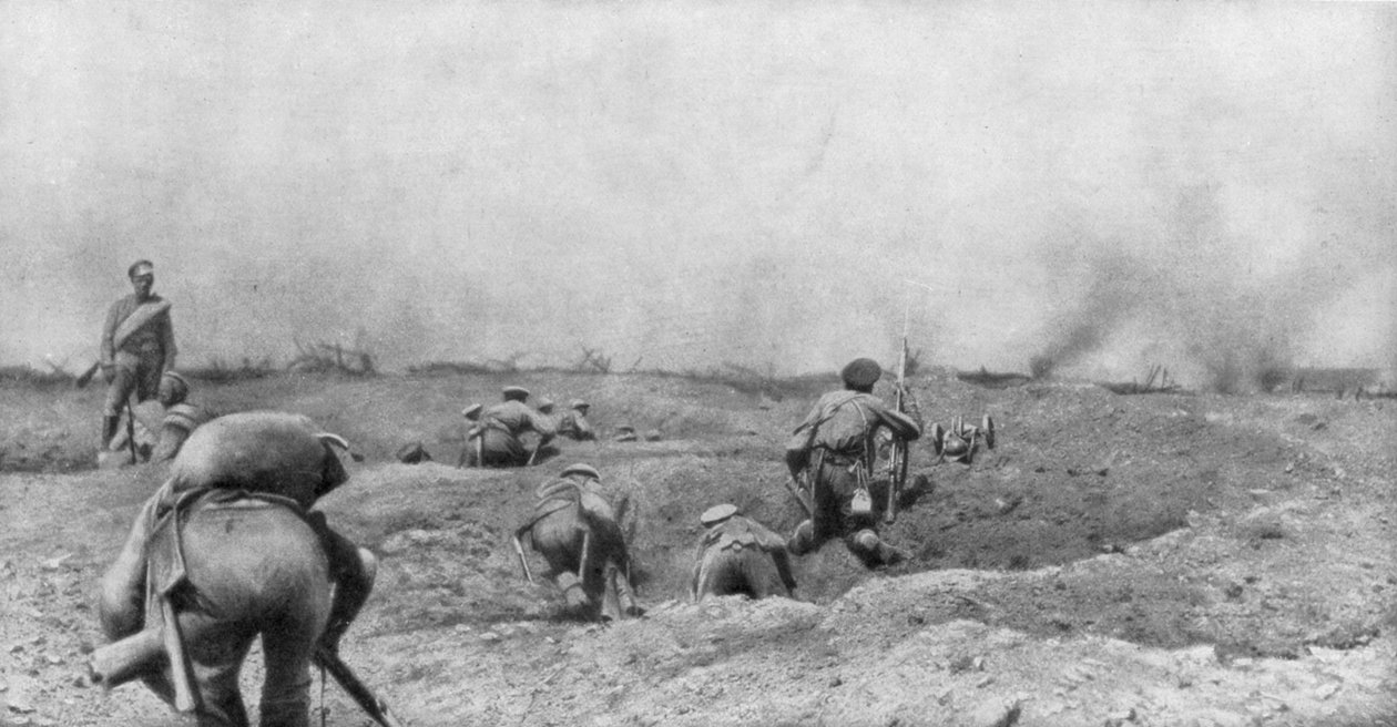 1917年7月1日、ロシアの攻勢、ジケラニ、テルノーピリ、ウクライナ、第一次世界大戦 作： 不明