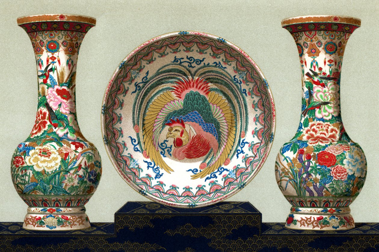 Satsuma Faience 作： 不明
