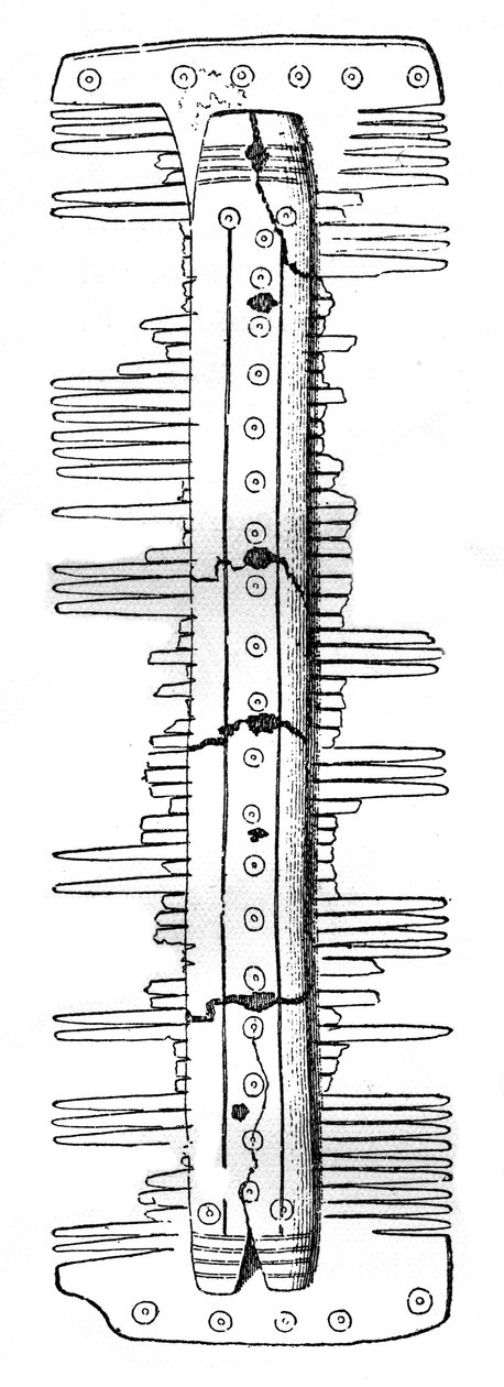 ザクセン櫛、1910 作： 不明
