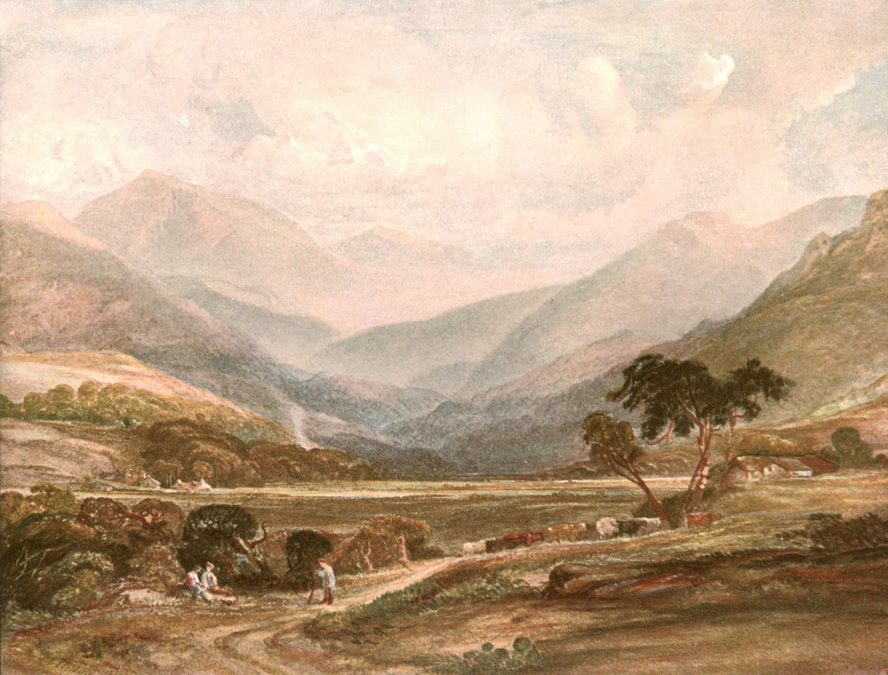 Glen Lochy、c1900のシーン。 作： 不明