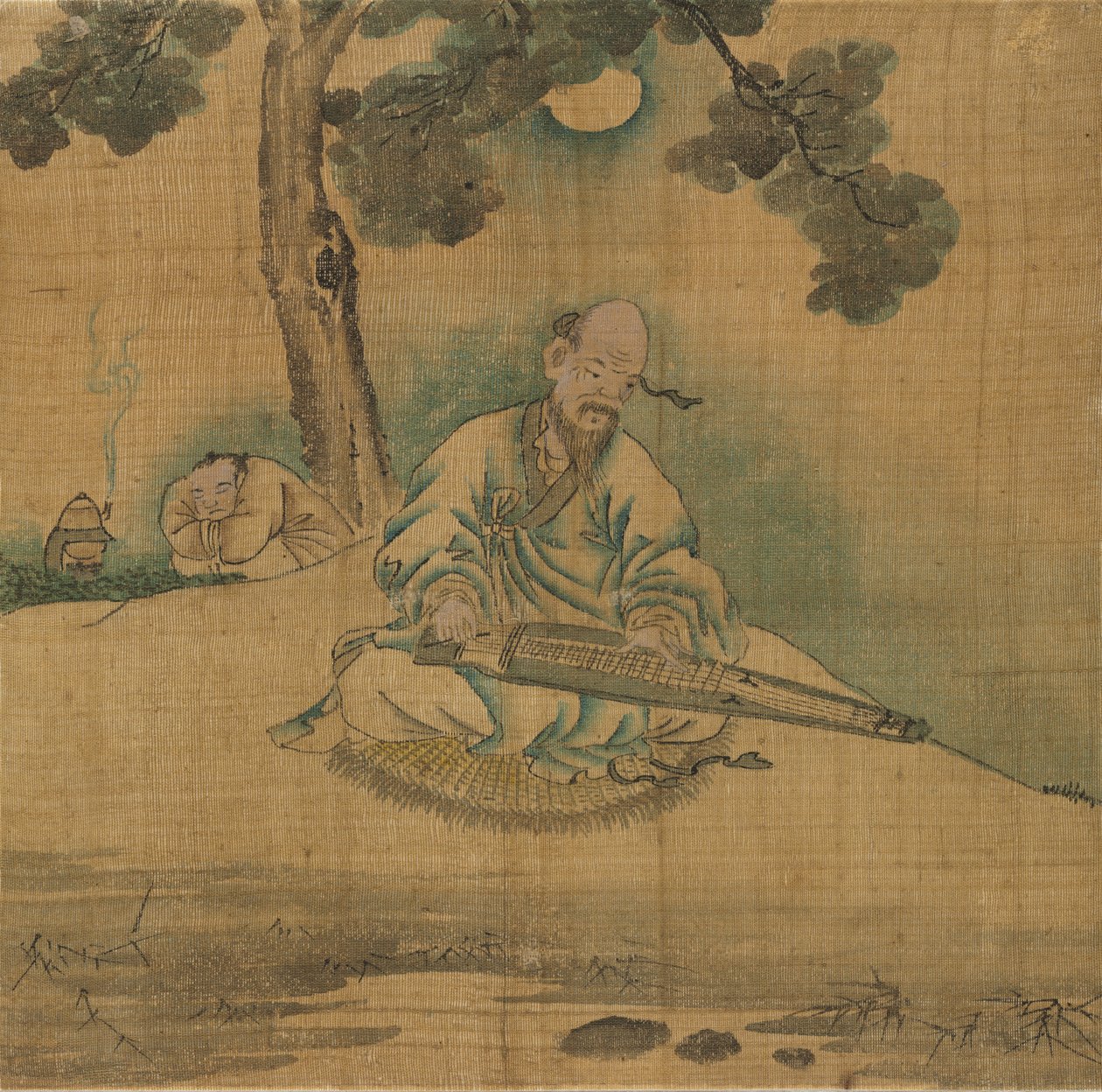 秦を演じる学者、1800年代。 作： 不明