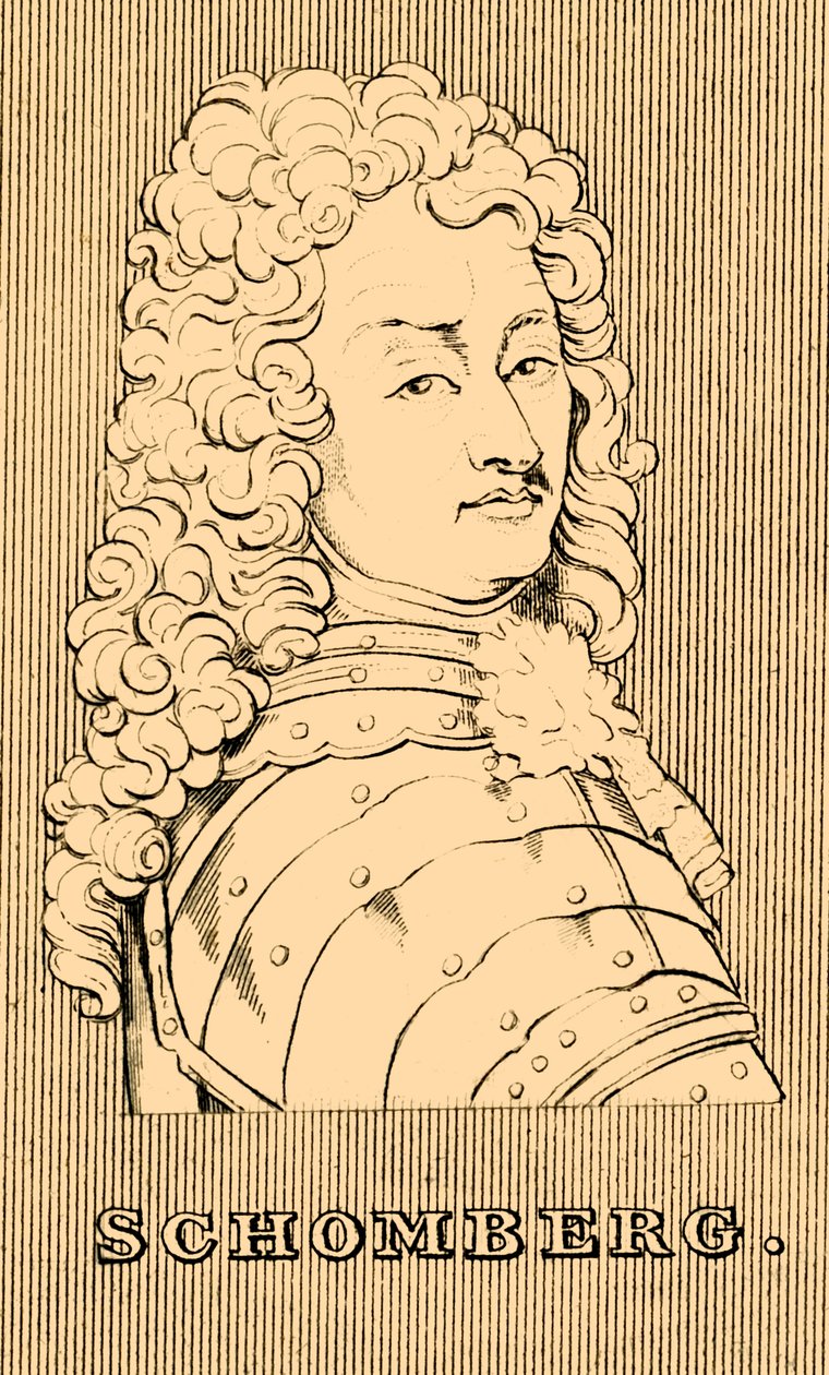 Schomberg、1615-1690、1830。 作： 不明