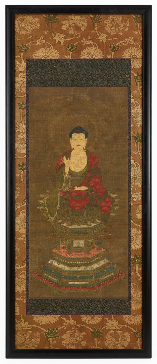 釈迦の説教、室町時代、16世紀。 作： 不明