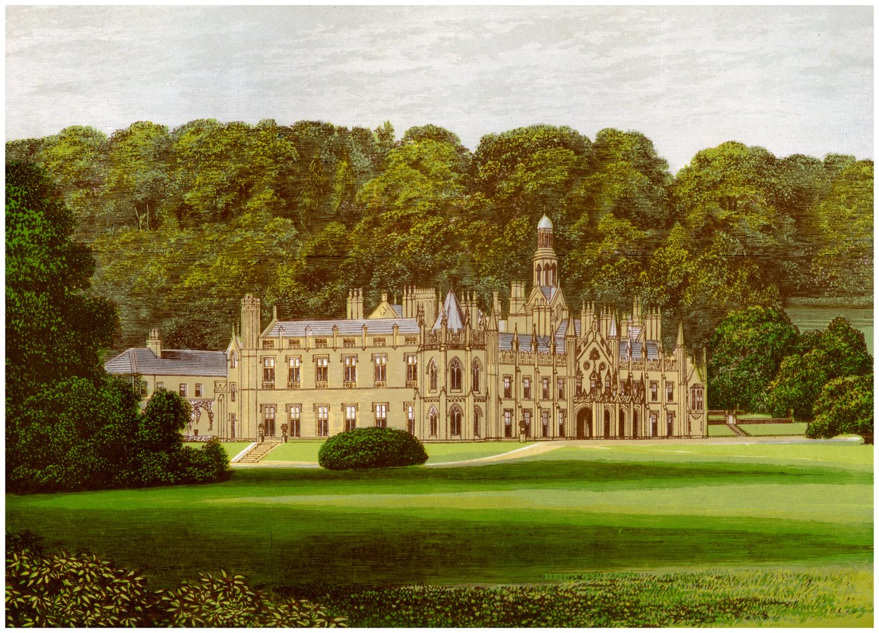 シェルトン修道院、ウィックロー州、アイルランド、ウィックロー伯爵の家、c1880 作： 不明