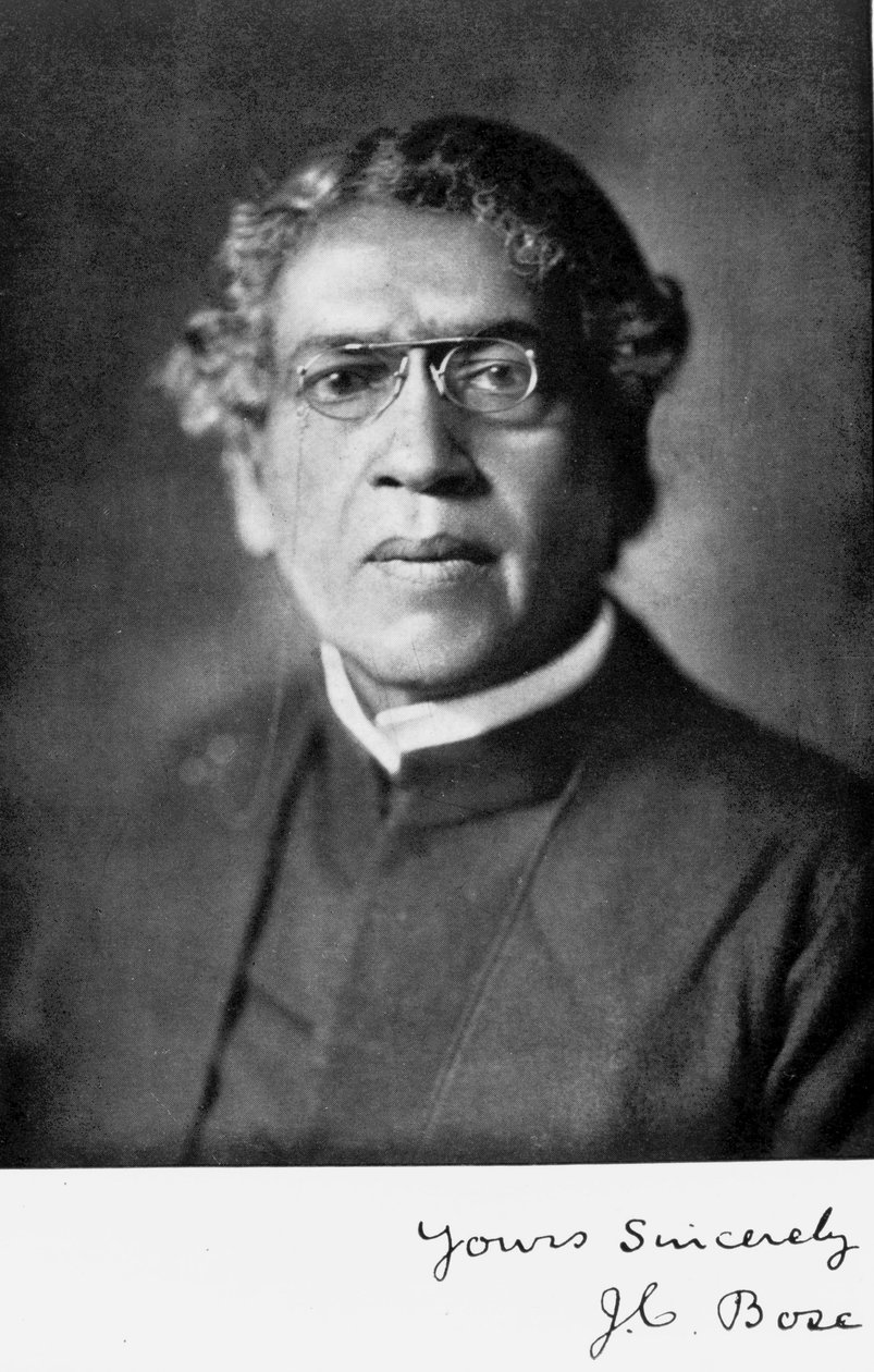 ジャガディス・C・ボース卿、インドの物理学者・植物学者、1920年頃 作： 不明