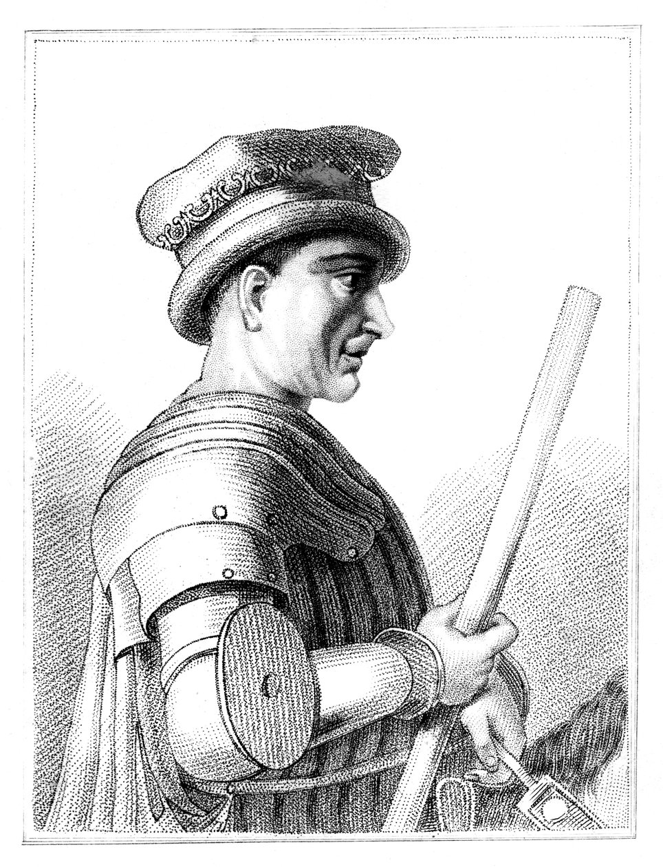 ジョンホークウッド卿、14世紀イタリアのイギリスの傭兵またはコンドチエール、1819年 作： 不明