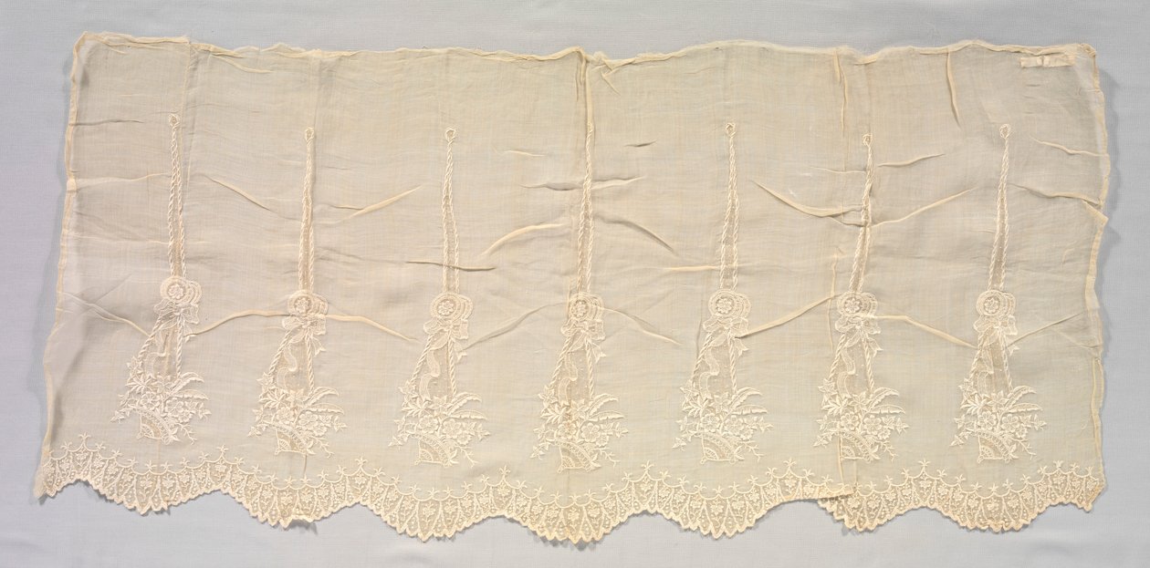 スリーブ、c。 1875-1900。 作： 不明