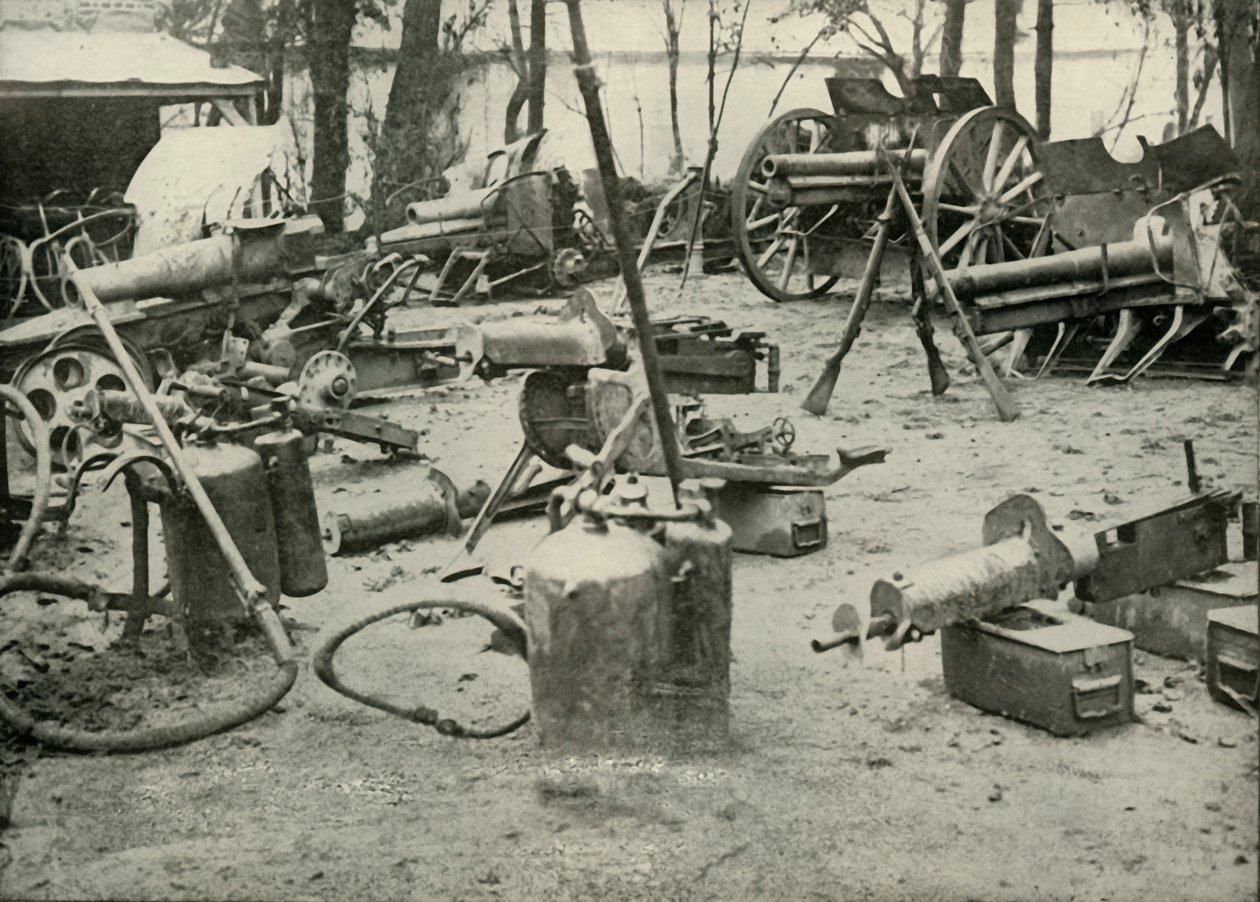 1919年の戦場の戦利品。 作： 不明