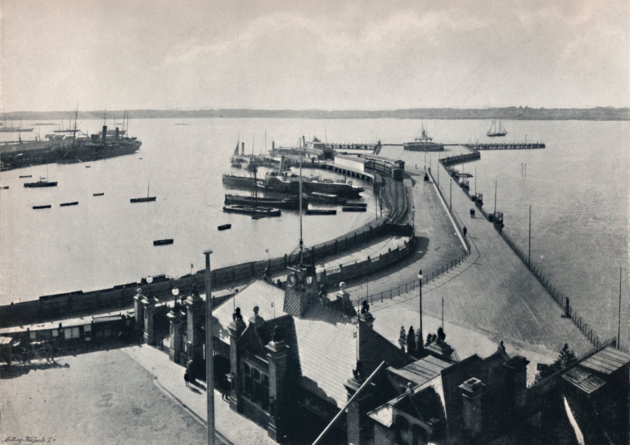サウサンプトン-桟橋、1895 作： 不明