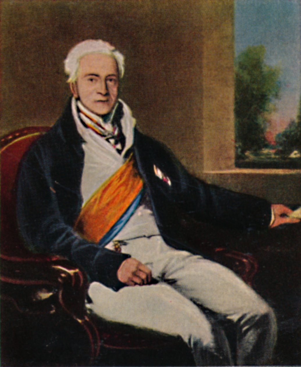 州首相ハーデンベルク王子1750-1822。 -ローレンスによる絵画、1934年。 作： 不明